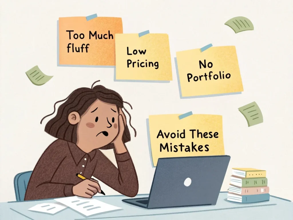 copywriting Mistakes Beginners